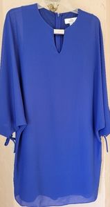 Belle Badgley Mischka Cobalt Blue Dress